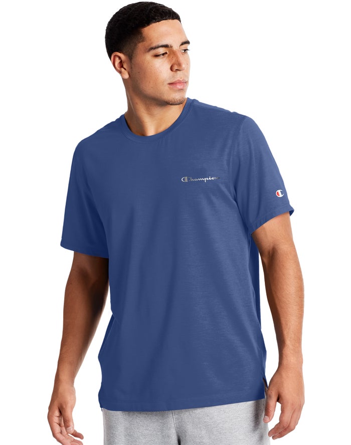 Camiseta Champion Hombre - Sport ( Azules ) 5760492-ZR